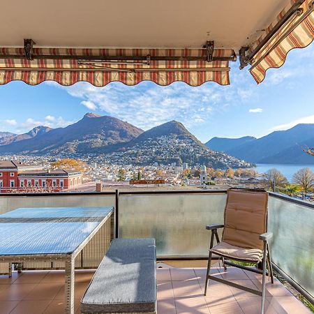 Imperial Of Lugano 4 With A Lake View Behind The Station And 10 Min From The Lake Apartment Екстериор снимка